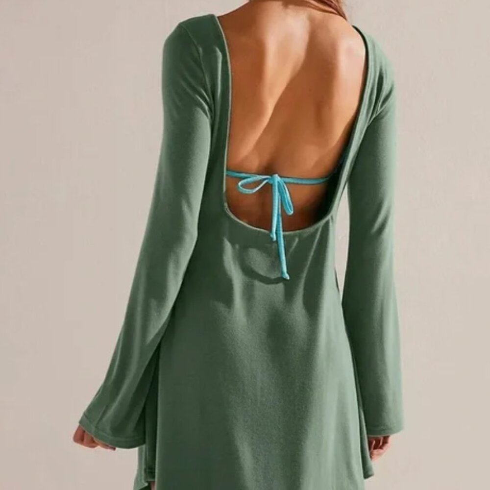 Low Backed Mini Dress - Free People